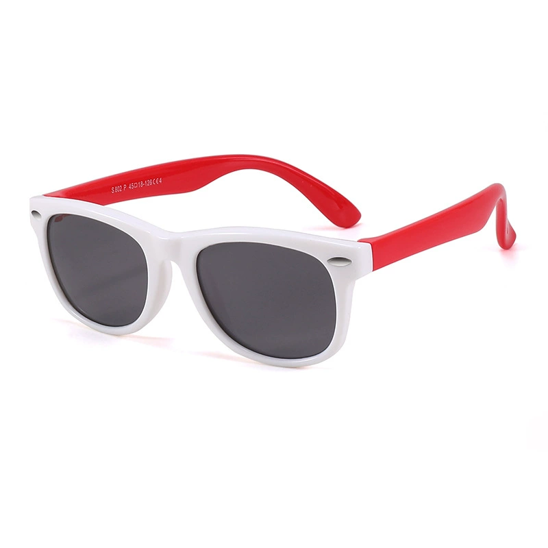 Silicone Children's Sunglasses, UV Protection, TAC Polarized Lenses, Assorted Colors (Ages 2+)
