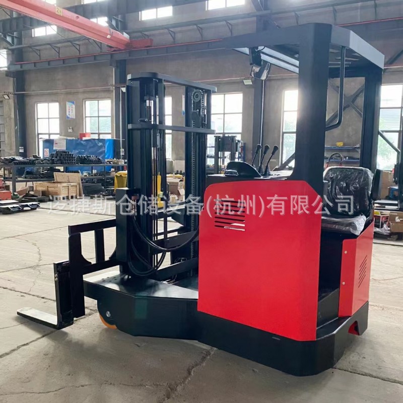 电动四向前移式叉车2.5吨升高3m座驾式堆高车锂电液压升降铲车