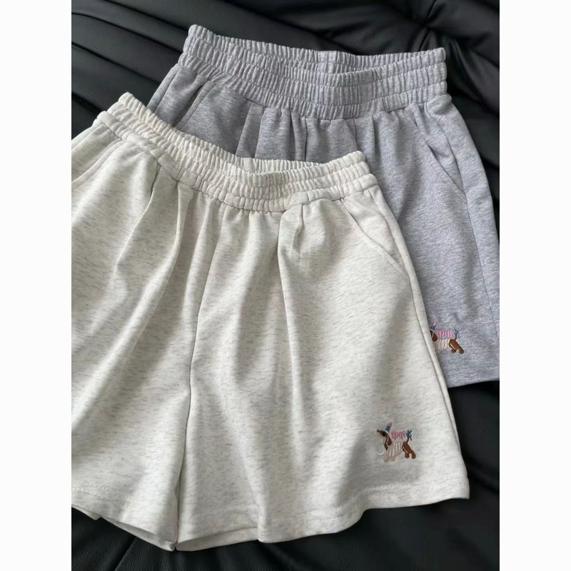 Casual Shorts for Women in Summer, Cute Sports Loose High-Waisted Slimming Straight Wide-Leg Pants Student Shorts Casual Shorts for Women in Summer, Cute Sports Loose High-Waisted Slimming Straight Wide-Leg Pants Student Shorts