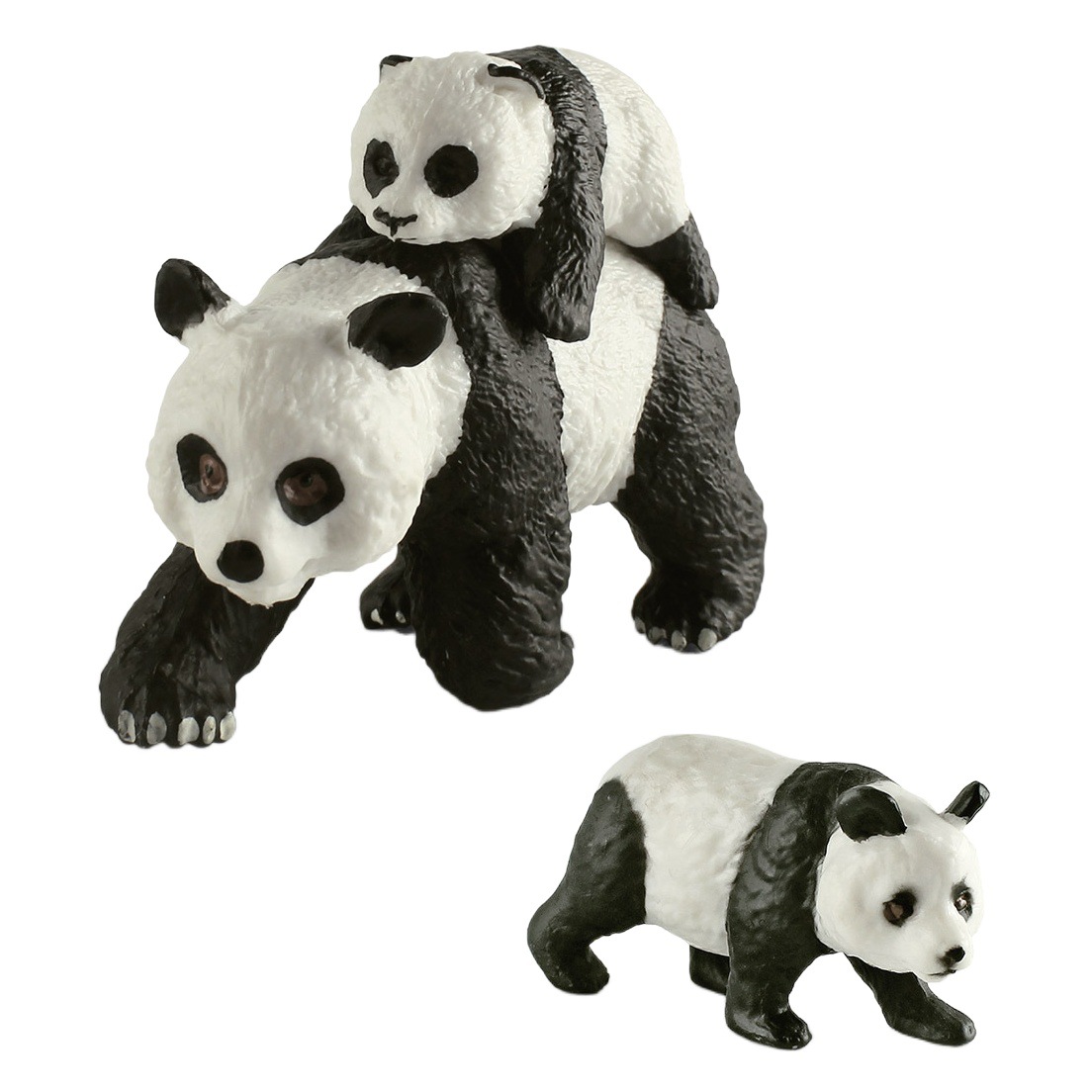 Transfronterizo niños simulación bosque modelo animal tesoro nacional panda gigante espalda bebé gateando Panda adornos estáticos hechos a mano