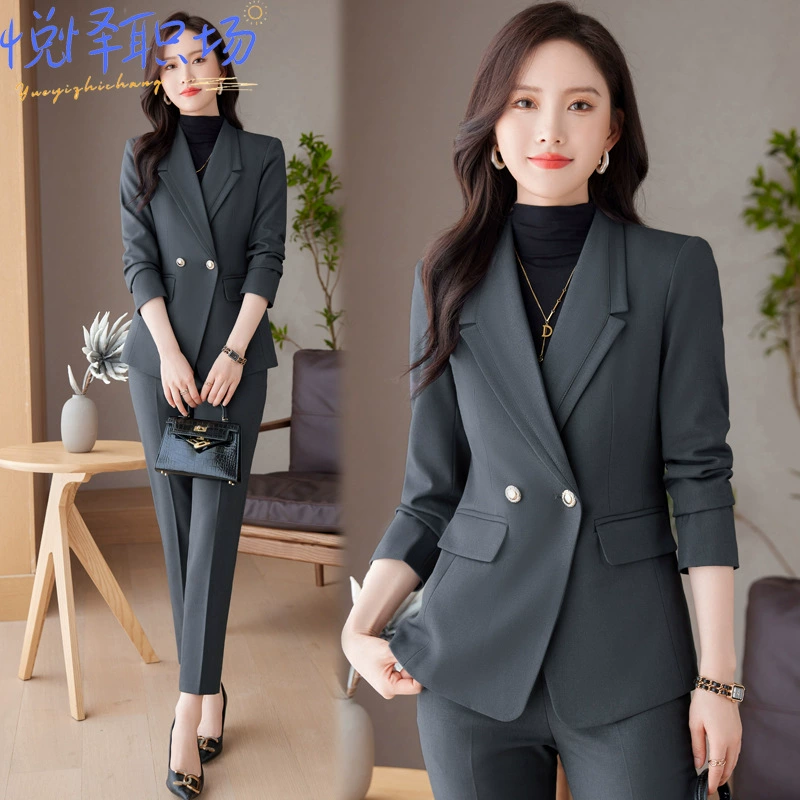 Деловой костюм женский весенне-осенний темперамент Able Hotel Manager Платье Консультант по недвижимости Офис Рабочая одежда