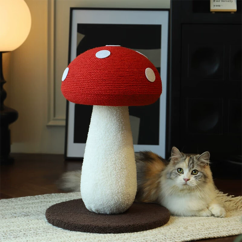 Прямые поставки с завода: популярная кошачья лесенка-когтеточка с сизалевой шариковой игрушкой, вертикальный когтеточка для кошек, кошачий домик, игрушка для кошек.