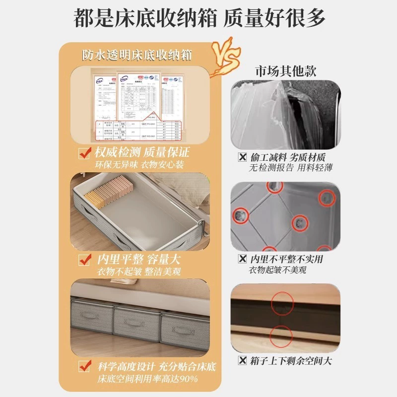 Storage bag, durable foldable cloth for home use, duvet, storage system