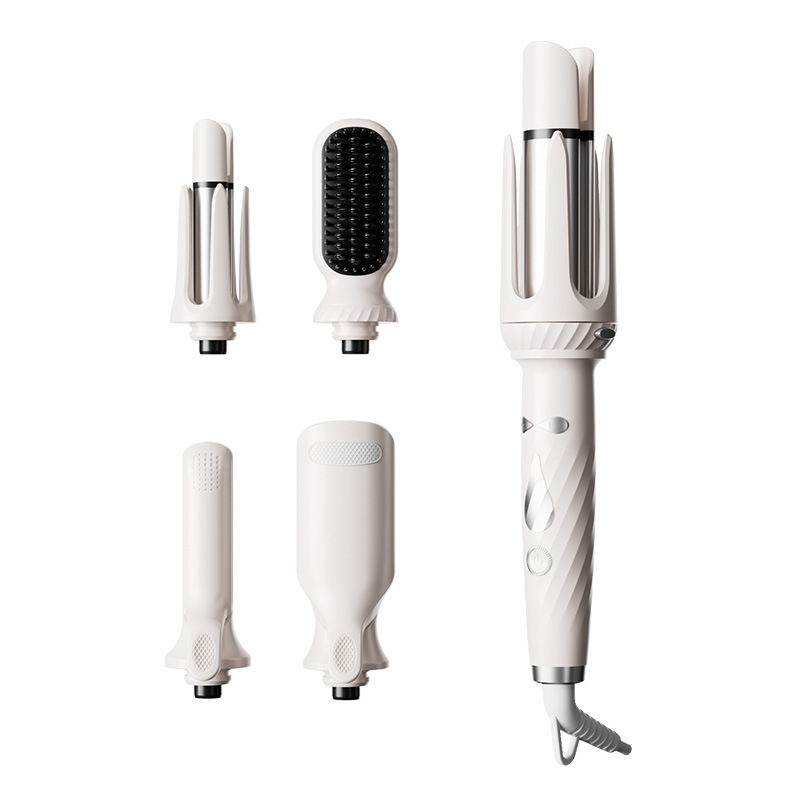 5-in-1 ヘアアイロン交換ヘッドビッグウェーブ 32 ミリメートルエッグロール 28 ミリメートルマイナスイオン自動ヘアアイロンストレートヘアコーム|undefined