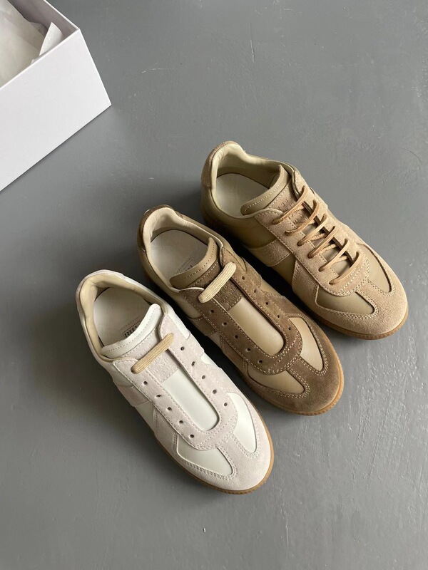 Dongguan malicious goods-m Ma m Ji 6 lad training shoes men's and women's casual sports shoes leather lace-up small white shoes