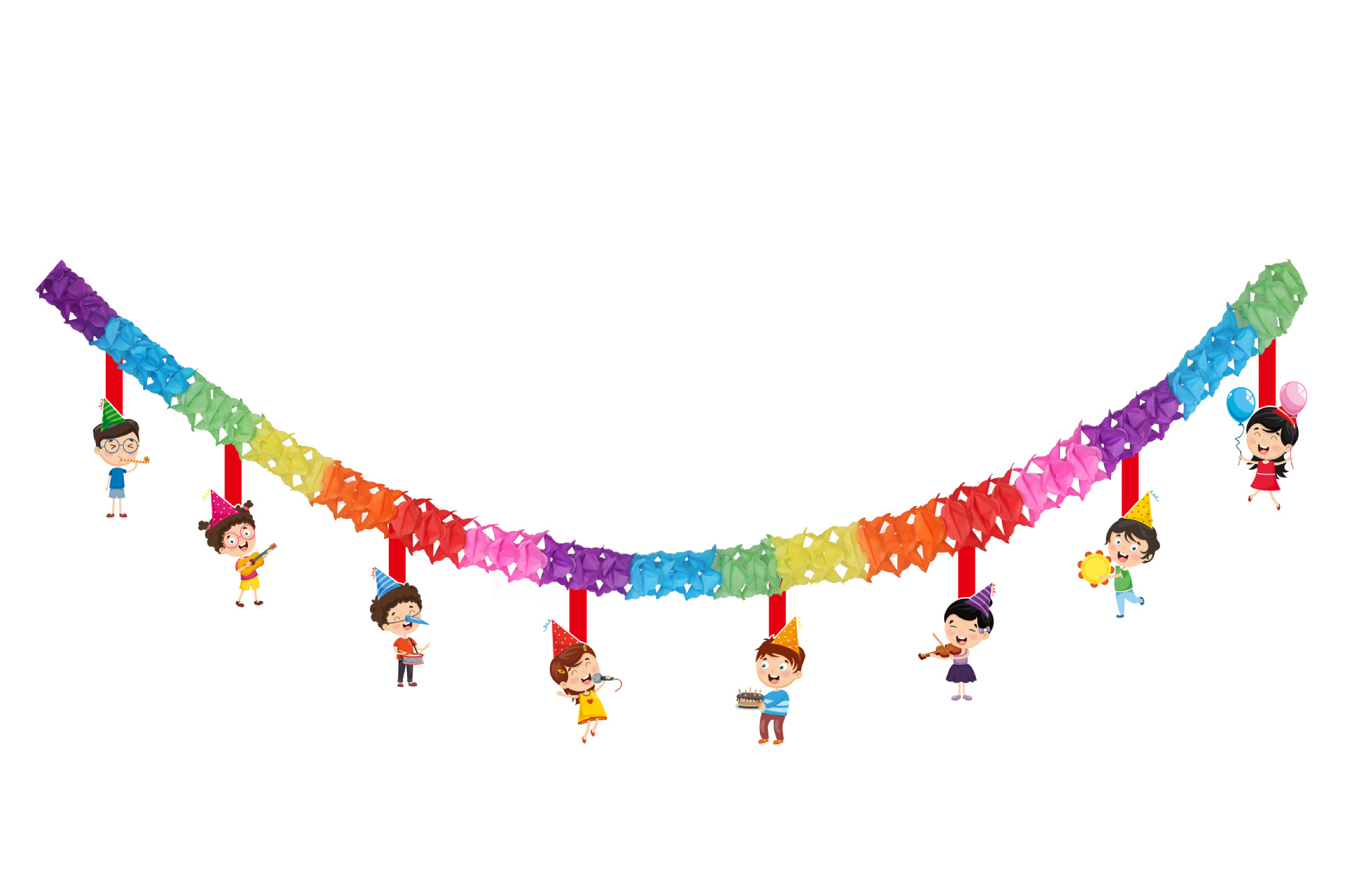 6,1 Día DE LOS NIÑOS jardín de infantes centro comercial decoración colgante pasillo decoración colgante flor tire 2022 decoración del Día de los niños tire bandera colgante