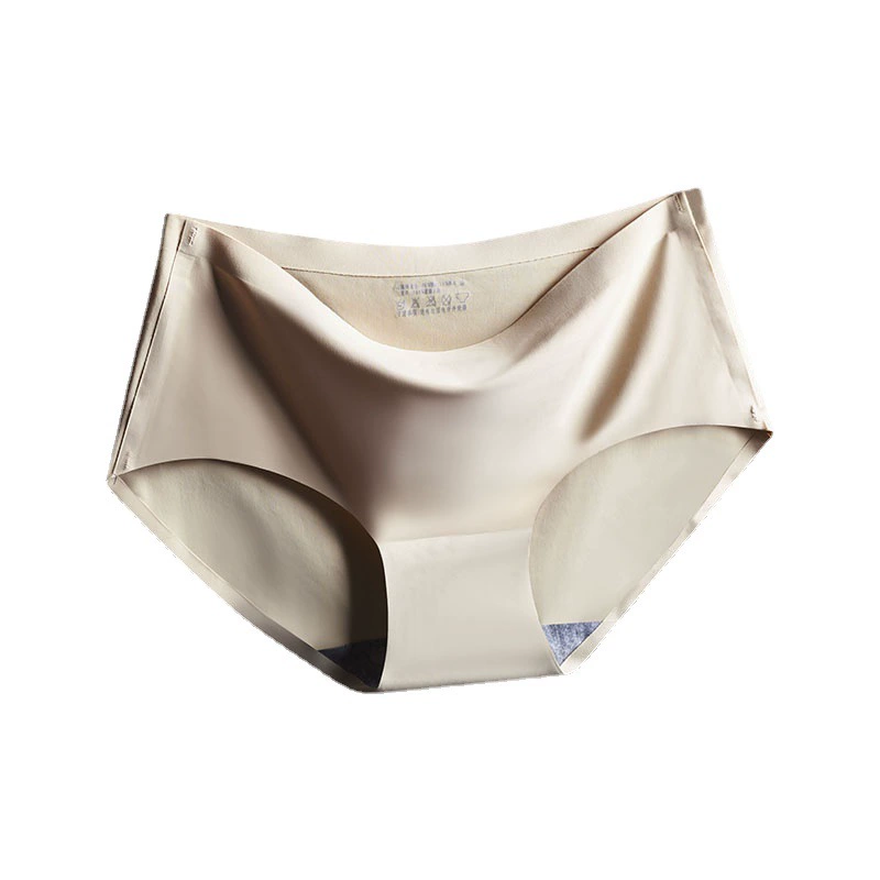 Silk underwear, pants, face mask, breathable trousers, custom-made, no trace, plus size, mid rise
