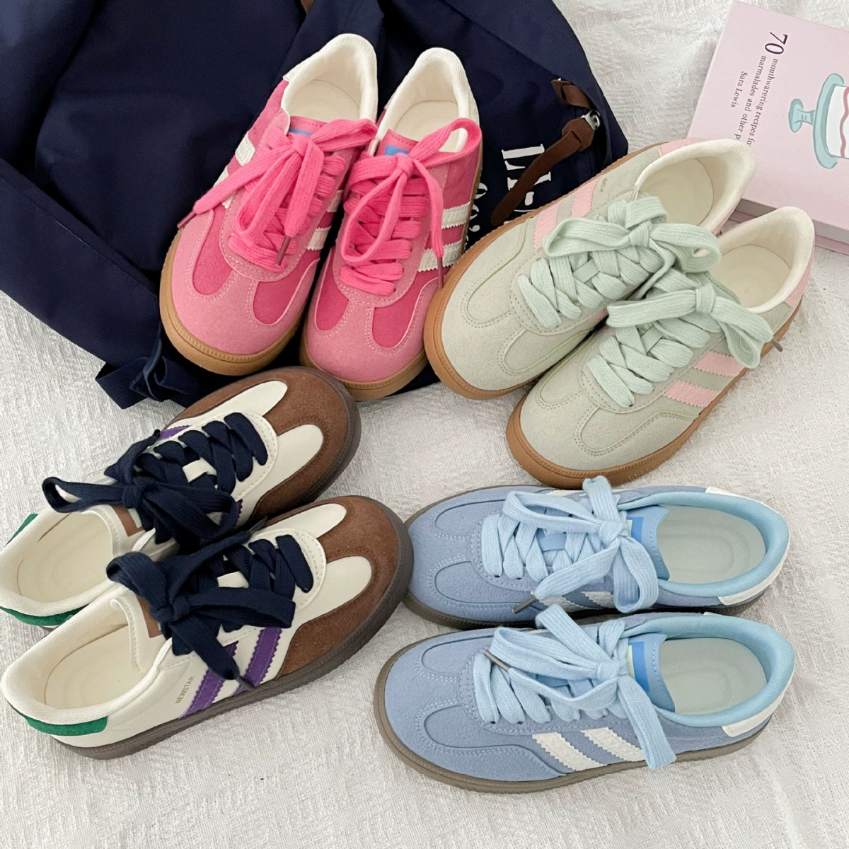 Sneakers Tide summer casual shoes, lightweight low-top, multiple colors, EU 35–40