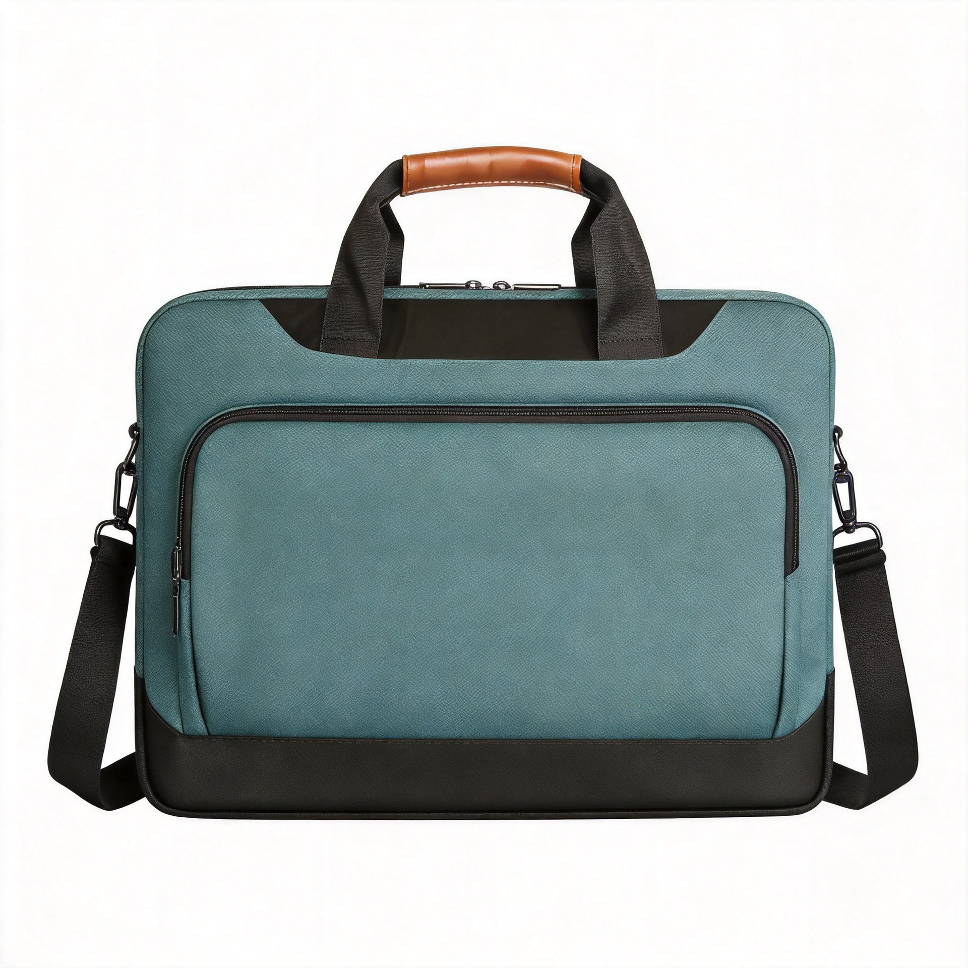 17.3inch Laptop Bag Waterproof and Wear-Resistant Business Handbag Multi-Compartment Commuting Crossbody Computer Bag