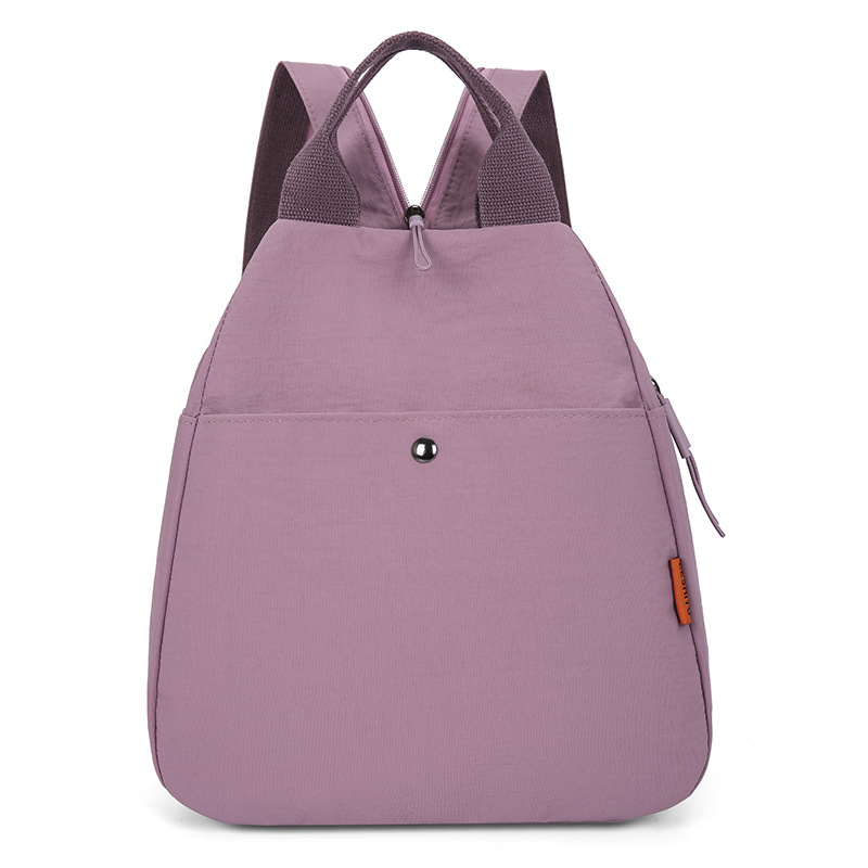 Mochila de mujer coreana versátil, ligera, impermeable y resistente al desgaste, mochila de tela Oxford, fuente transfronteriza, bolso estudiantil Baigou. image 20