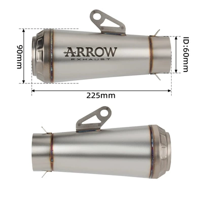 section stainless steel — Motorcycle exhaust pipe