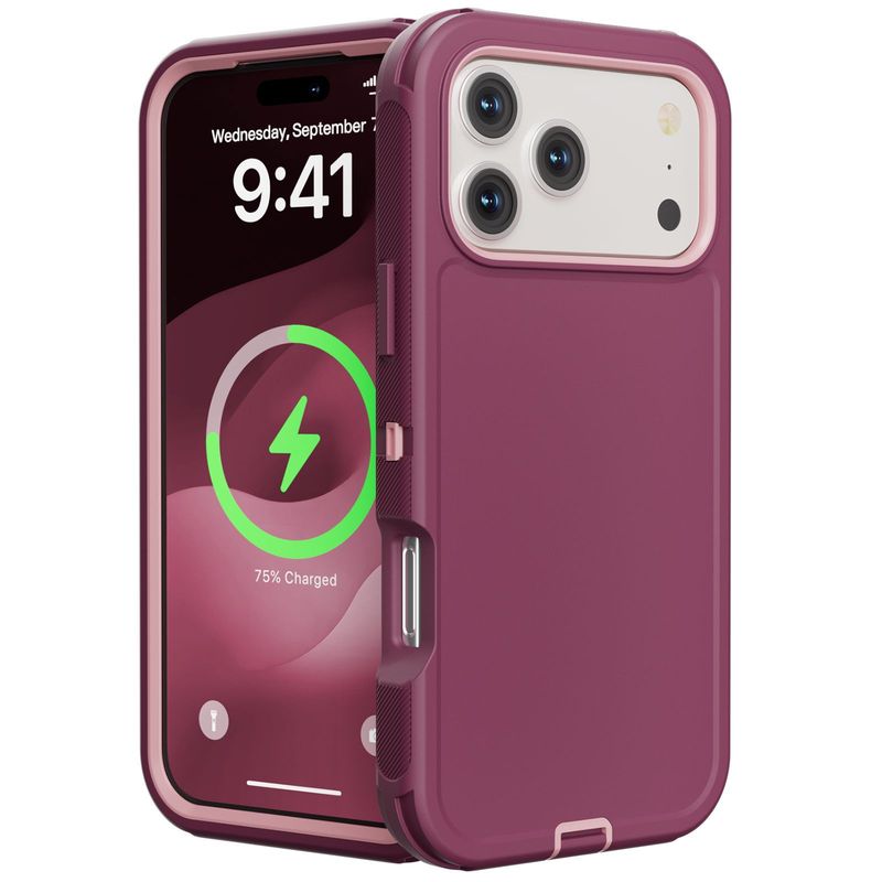 适用苹果iPhone17ProMax三防手机壳机器人17Air三合一手机壳17Pro|undefined