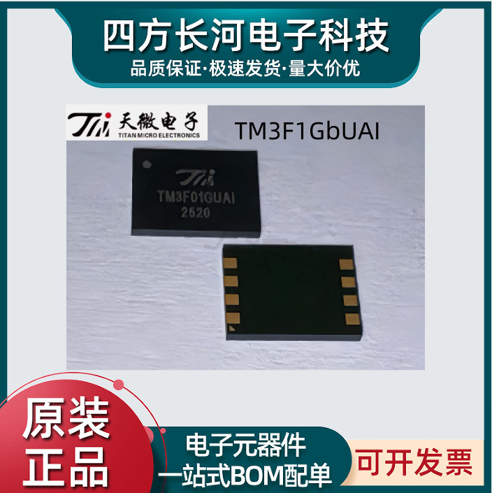 Tianwei Memory Chip Tm3F02Guai/Tm3F1Gbuai 1Gb(128Mb) Wson8X6M Original