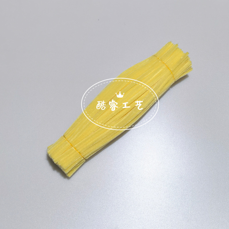 Venta directa de fábrica barra de torsión Core raíz de pelo convencional tira de felpa hecho a mano material de ramo de bricolaje hecho a mano