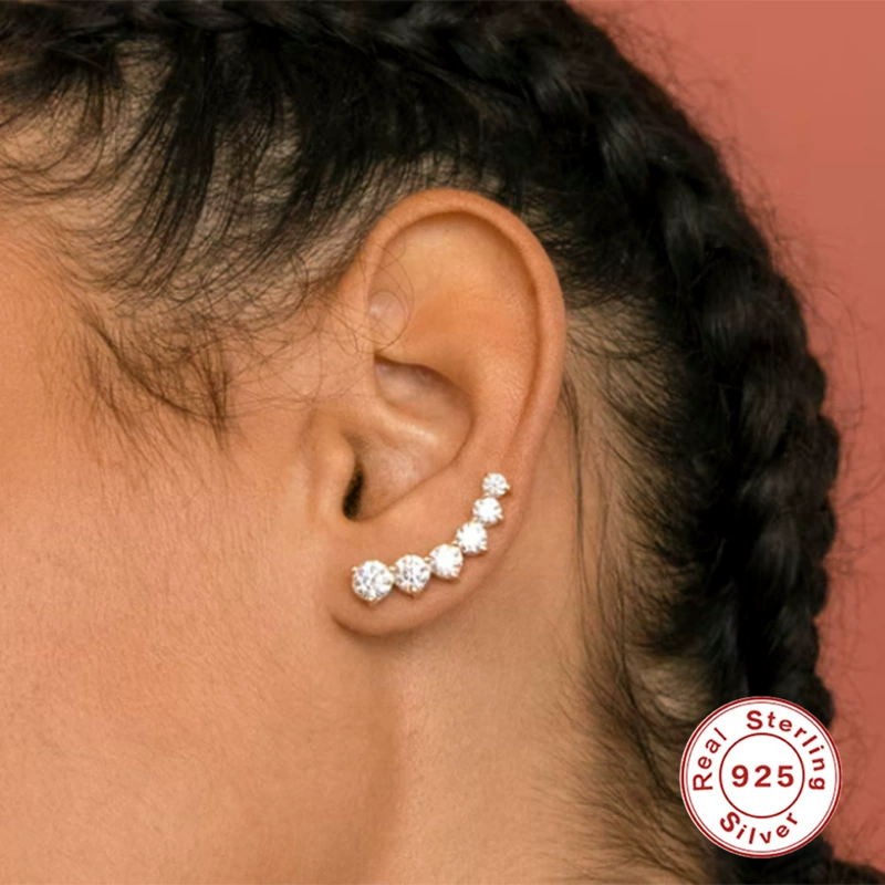 Zirconium, earrings