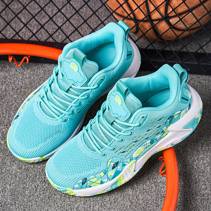 Bala breathable mesh professional shock-absorbing summer basketball shoes for students and teenagers, men's sneakers in large sizes Bala breathable mesh professional shock-absorbing summer basketball shoes for students and teenagers, men's sneakers in large sizes