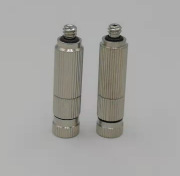 9.52 asiento de pulverización de conexión rápida accesorio de humidificador textil de pulverización de atomización de alta presión tubo de PE de alta presión conector de conexión rápida