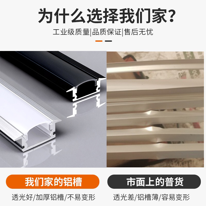 lámpara lineal LED incrustada lámpara de canal de lámpara lineal lámpara de aluminio incrustada lámpara de canal de lámpara de doble párpado lámpara de techo