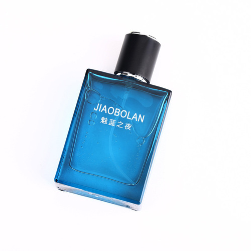 Jiao Bai Lan Eau terrestrial men's perfume marine woody fragrance long-lasting light fragrance azure gentleman cologne wholesale