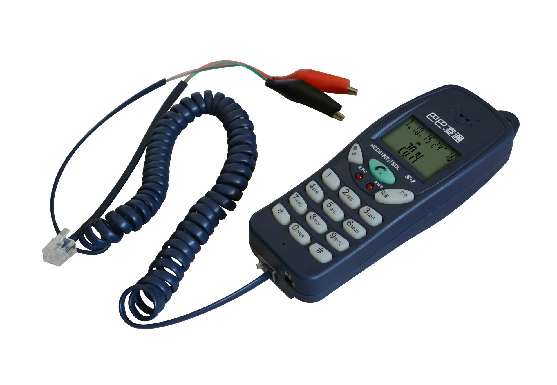 Шэньчжэнь проверка-линия телефонный Callery Display Telephone Hanging Wall Hanging Unicom Mobile Telecom мини-телефон