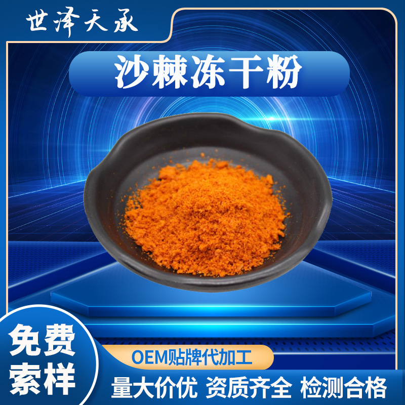 沙棘冻干粉 沙棘浓缩汁沙棘提取物沙棘原浆沙棘果粉冻干沙棘粉