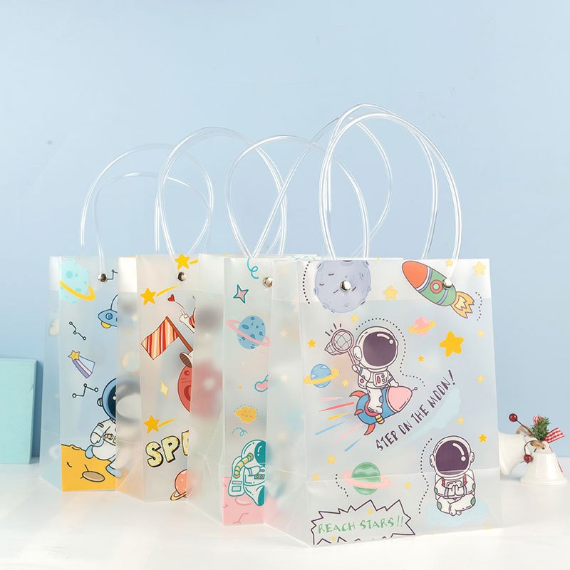 transparent matte waterproof linen bag PVC
