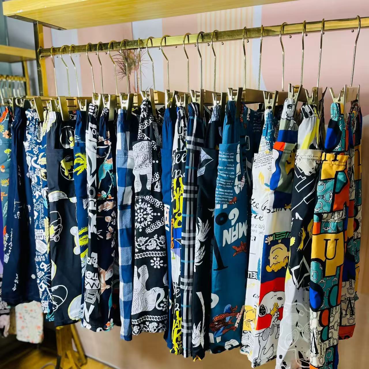 Pantalones cortos de vacaciones junto al mar de Sanya impresos en 3D pantalones deportivos casuales de verano para hombres