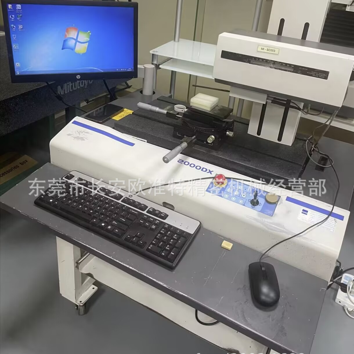 9成新 ACCRETEC东京 2000DX 表面粗糙度轮廓形状测量一体机