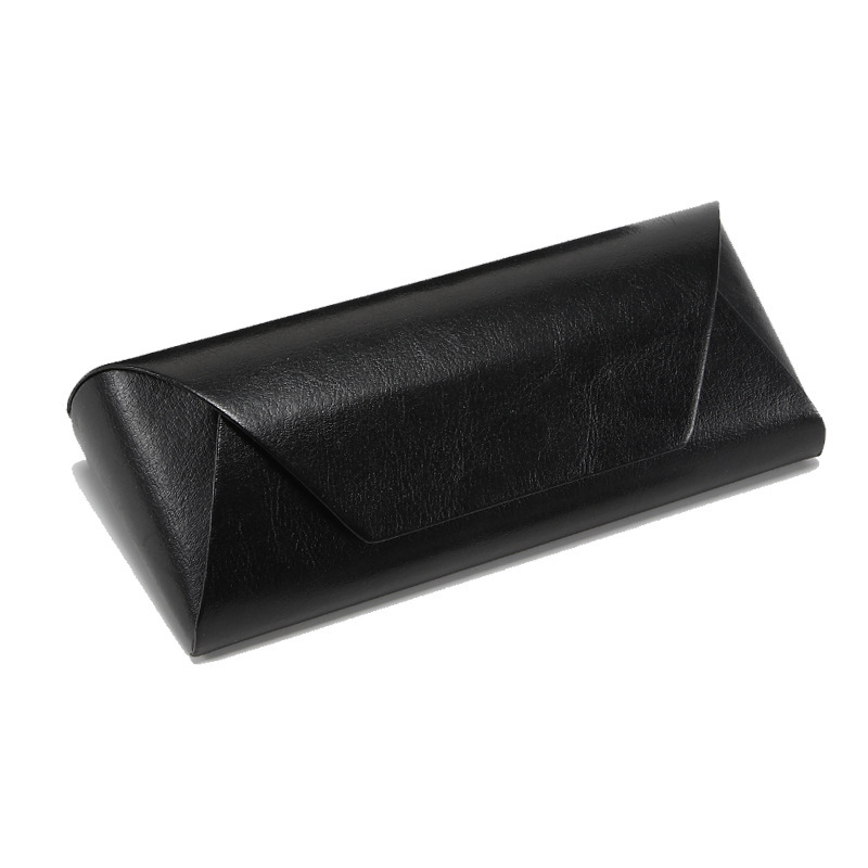 Caja de gafas de absorción magnética de ovejas de alto nivel de sentido de moda para hombres y mujeres gafas de sol miopía caja de almacenamiento simple al por mayor