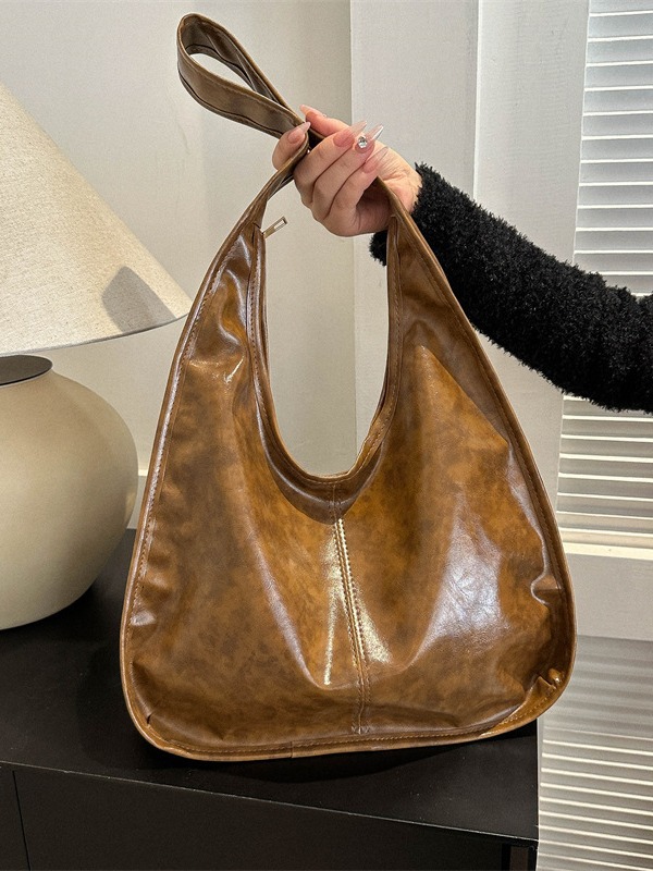 Bolso de gran capacidad para mujeres 2023 nueva moda versátil bolso de cubo de hombro texturizado bolso de viaje de clase