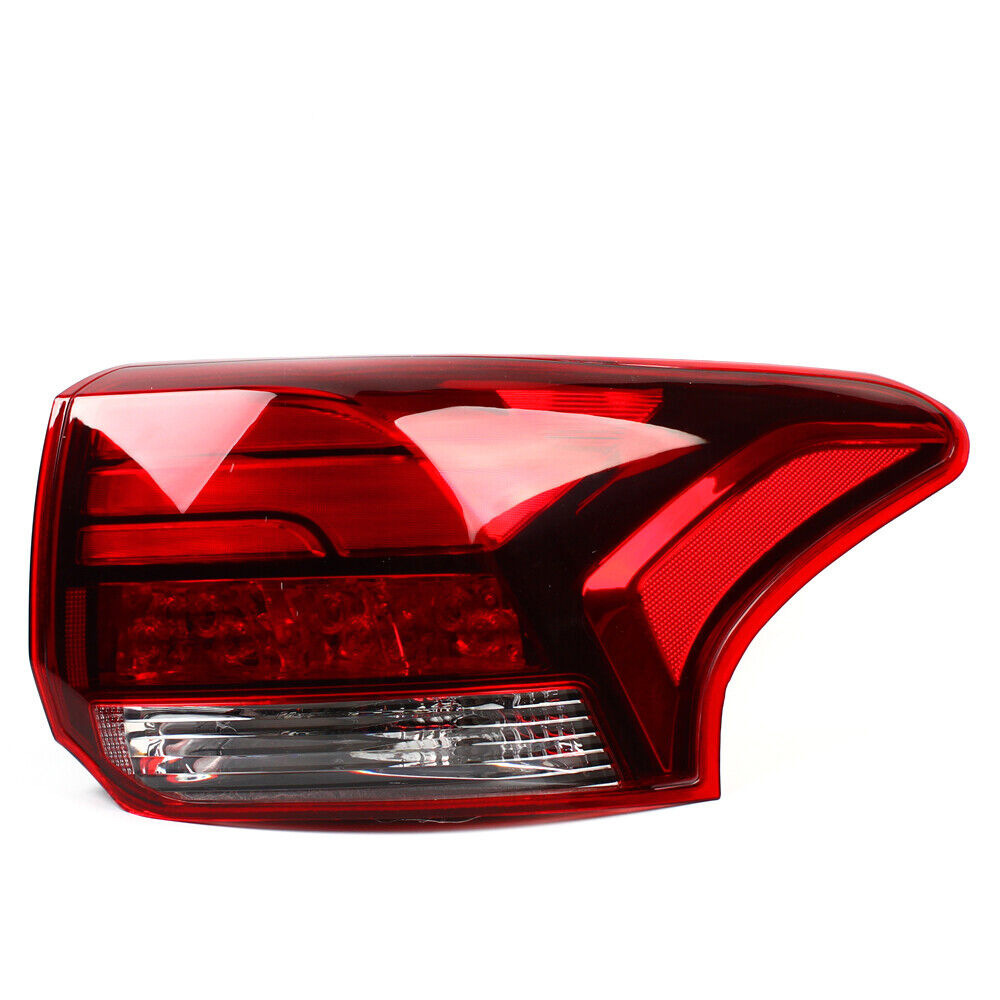 Aplicable a Mitsubishi 16 / 17 / 18 / 19 Outlander semieconjunto de lámpara trasera, caja de lámpara de marcha atrás, cubierta de lámpara de freno izquierda y derecha