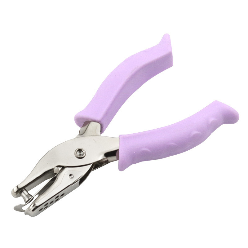 ハンドグリップ式単孔パンチング手帳diyバインダー紙パンチングツールオフィス家庭用単孔パンチングツール|undefined