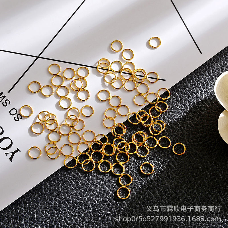 闭口圈 DIY饰品配件发簪古风簪子材料连接圈单圈