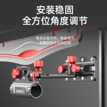 拐角炮台支架钓箱配件万向转角炮台架座大物炮钓台渔具CNC