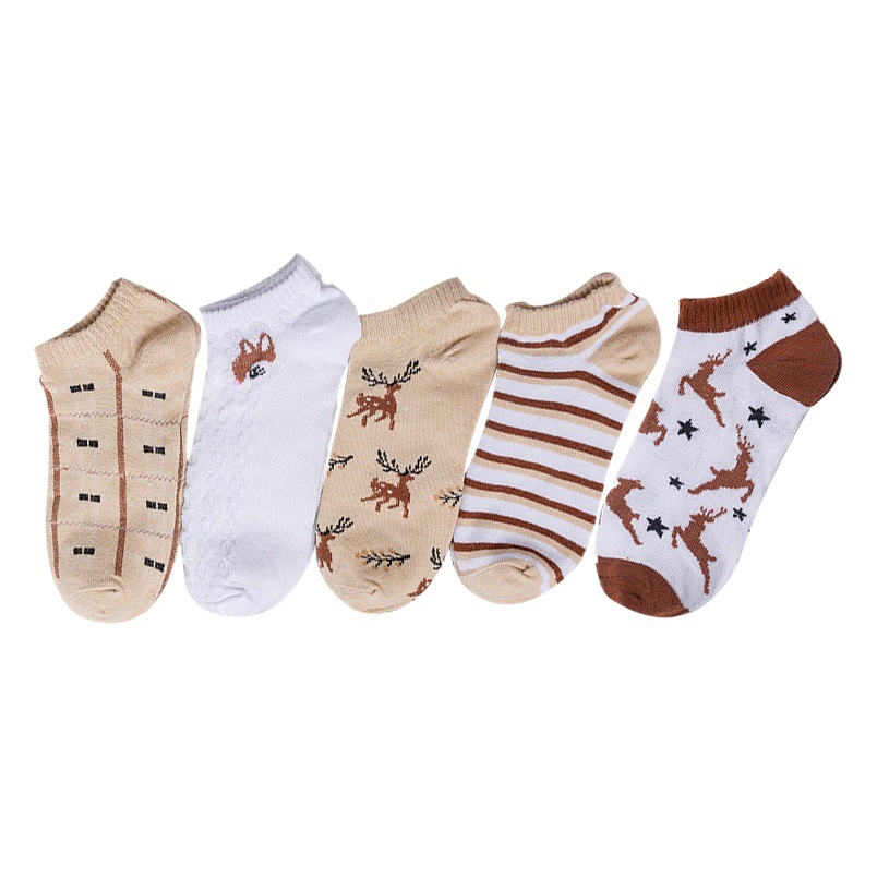 Calcetines Zhuji calcetines de las mujeres al por mayor de corte bajo Calcetines invisibles de primavera y otoño barco