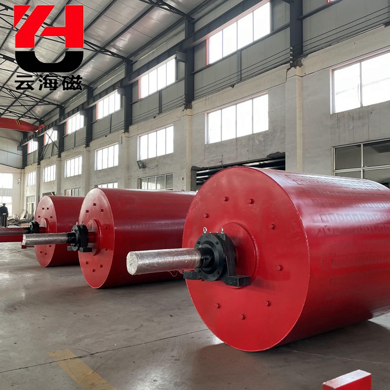 厂家RCT系列强力永磁滚筒 干式磁选机除铁器 磁性滚筒选铁机