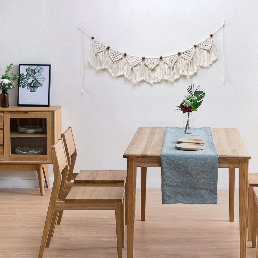 Neue Raumdekoration, Wandteppich, Vorhangweberei, Kunsthandwerk, Nachttischanhänger, Heimhintergrund-Wanddekoration_voghion.com