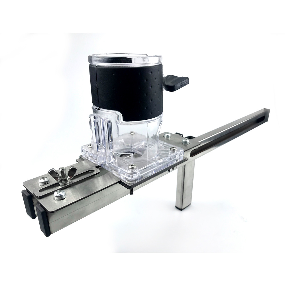 木工工具隐形件二合一开槽支架定位修边机开槽机模具连接件开槽器