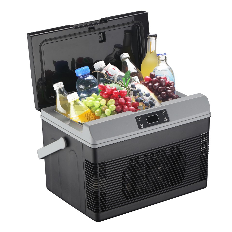 15L Truck Refrigerator Mini Refrigerator Portable Cooling and Heating Box 12V24V Outdoor Refrigerator Small Cooling and Heating Box
