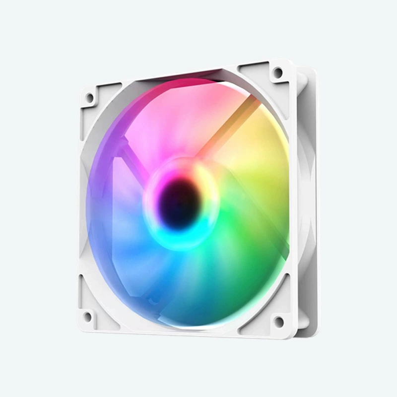 ID-COOLING TFR-12025-ARGB реверсивный вентилятор с управлением температурой цветной божественный свет синхронный тихий вентилятор