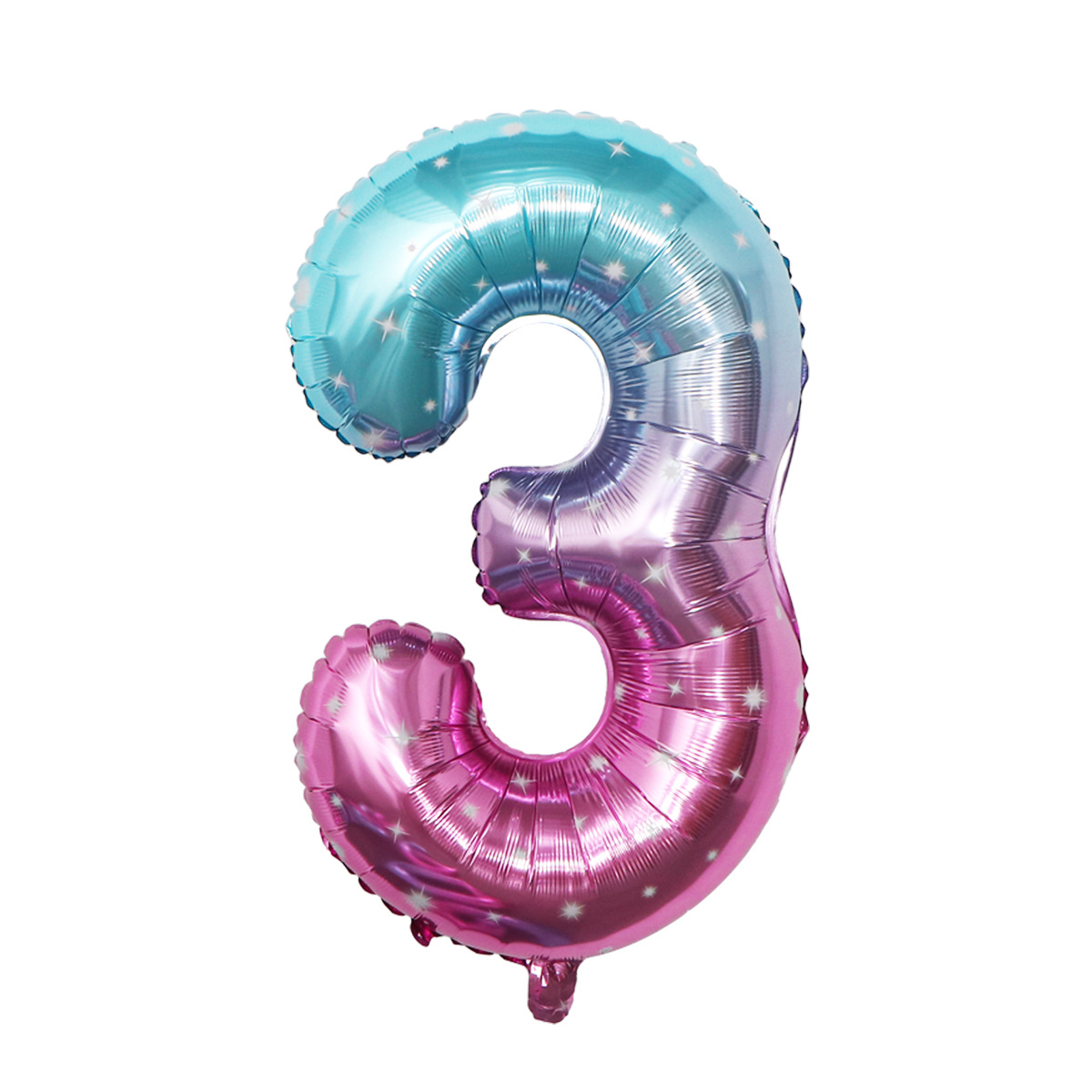 Globo digital transfronterizo fiesta globo al por mayor cumpleaños decoración de la boda película de aluminio de 32 pulgadas cielo estrellado versión americana Digital