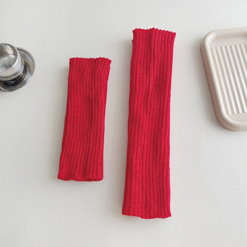 Демисезонные гетр knitted шерстяной смеси для ног, 28/40/50/70 см, уютная термообивка