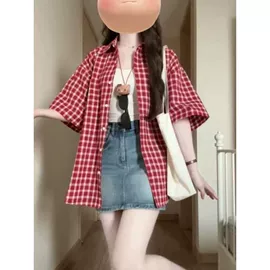 女式衬衫;上衣;大码衬衫