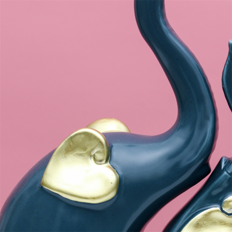 Estilo nórdico de cerámica artesanía decoración al por mayor TV gabinete moderno abstracto decoración del hogar blanco porcelana decoración creativa