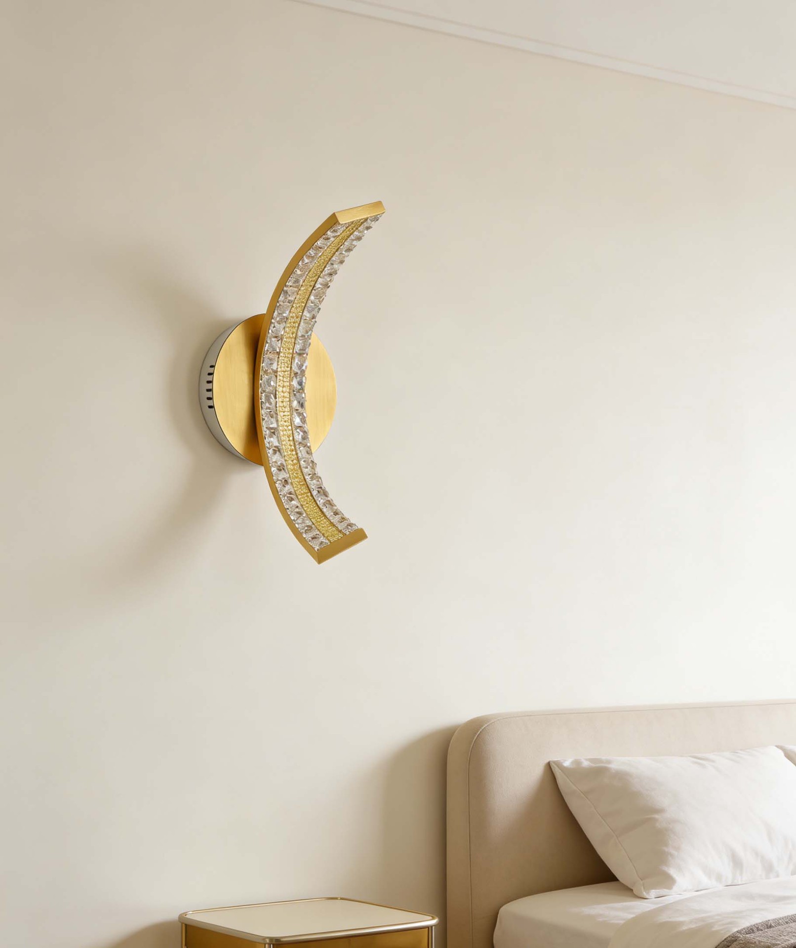 Modelo de cristal dorado F