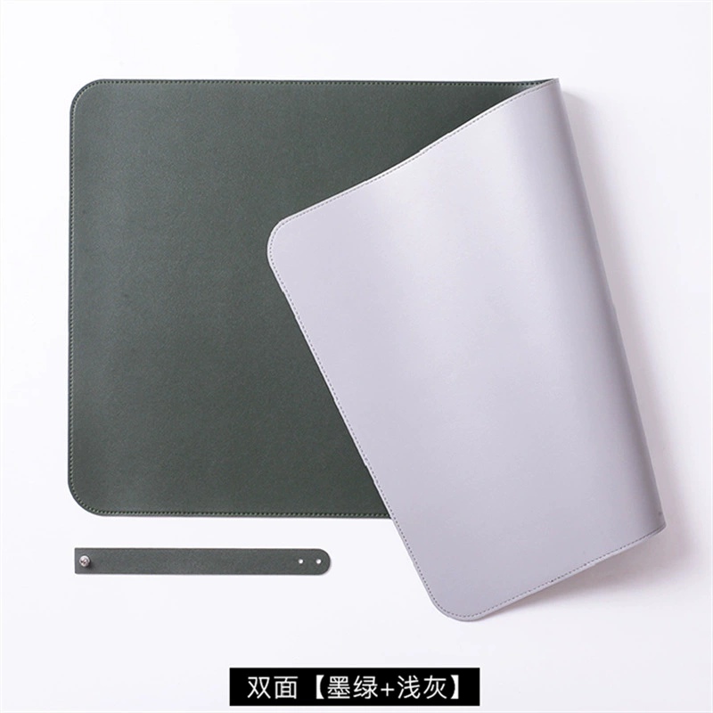 Polyurethane Double-Sided Mouse Pad — Two-Tone Desk Mat, Multi-Size Customizable
