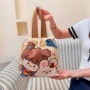 大容量便携束口可爱帆布袋