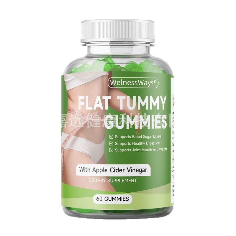 Flat Tummy Gummies for Detox Weight Loss Belly Fat Burner