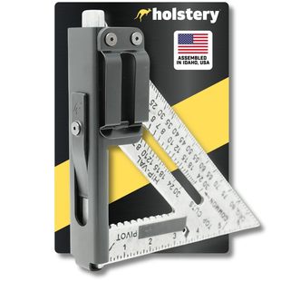 Woodworking Triangle Ruler Belt Clip Portable Tool Carrying Clip