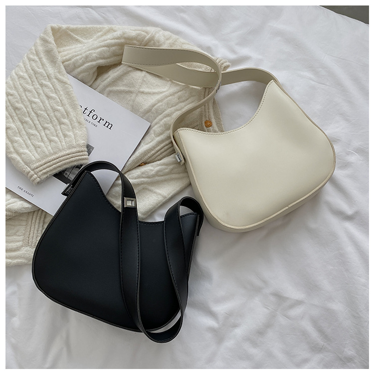 Teksturerede tasker til kvinder 2024 ny efterårsstil moderigtig enkelt skulder armhule taske enkelt skulder crossbody tekstureret bucket taske_voghion.com